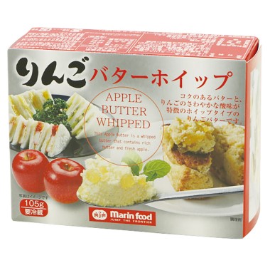 【販売終了】《冷蔵品》マリンフード)りんごバターホイップ　105g