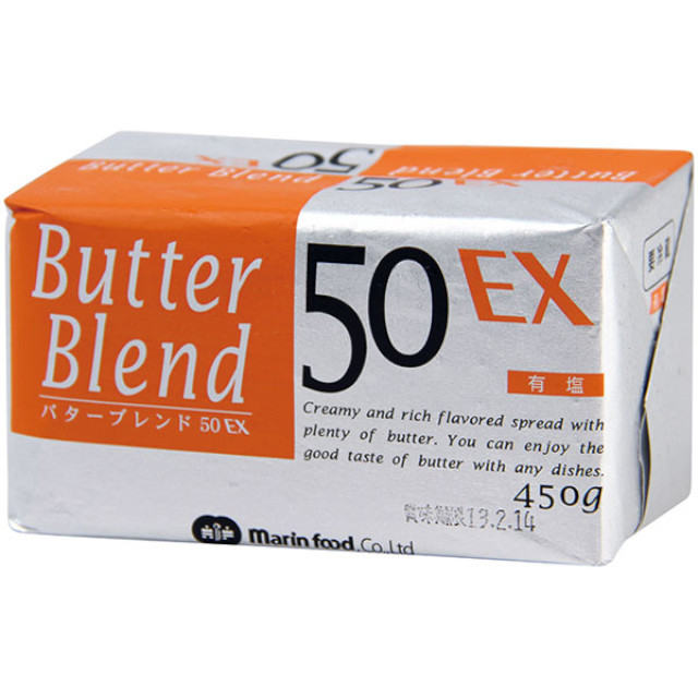 《冷蔵品》マリンフード)バターブレンド50EX有塩450g【6月より価格変更】