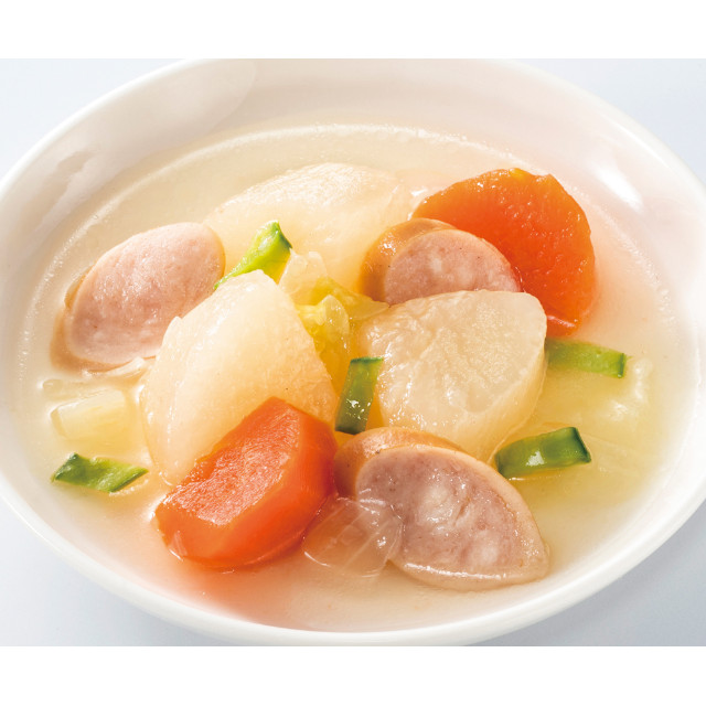 【介護】《冷蔵品》堂本食品)ソフトな噛みごこちポトフ1kg【新商品】