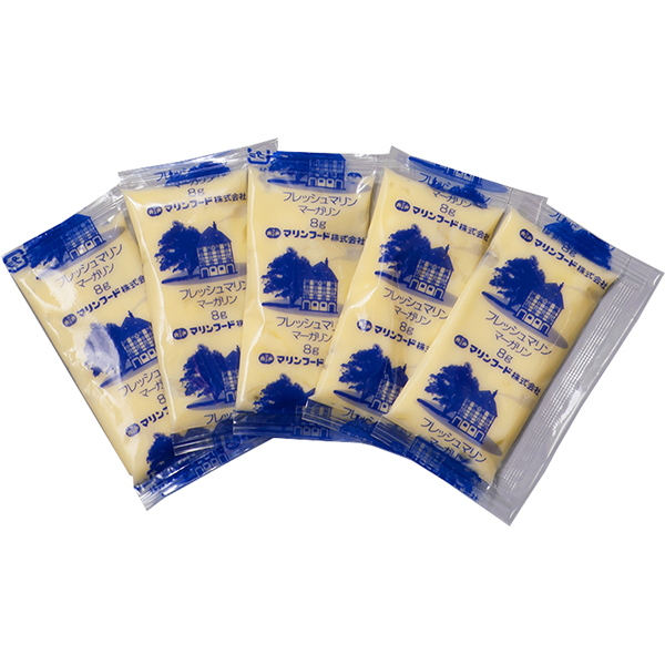 《冷蔵品》フレッシュマリン(ソフト)(給食マーガリン)8g×40個【新商品】