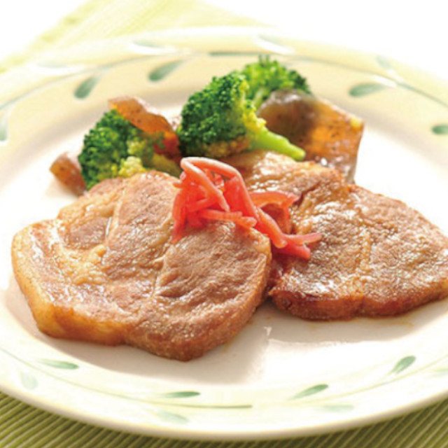 大冷)楽らく匠味豚肩ロース切身 600g(10枚)【6月より価格変更】