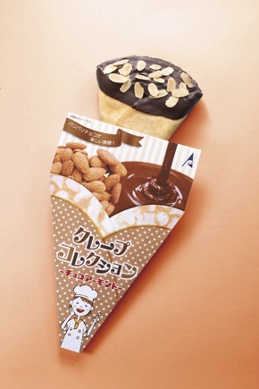 【販売終了】スカーフード）クレープコレクション チョコ・アーモンド 1袋
