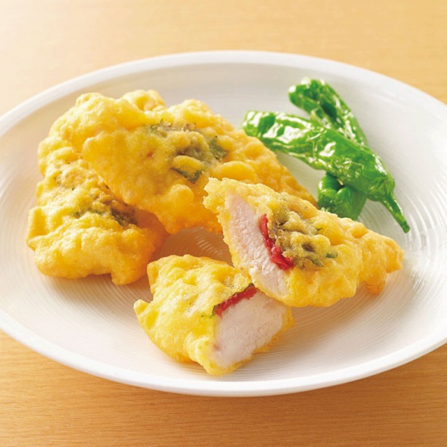 ニチレイ)鶏の天ぷら(梅しそ)850g