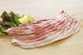 【販売終了】イタリア産長期飼育豚 手造りベーコン(スライス)500g