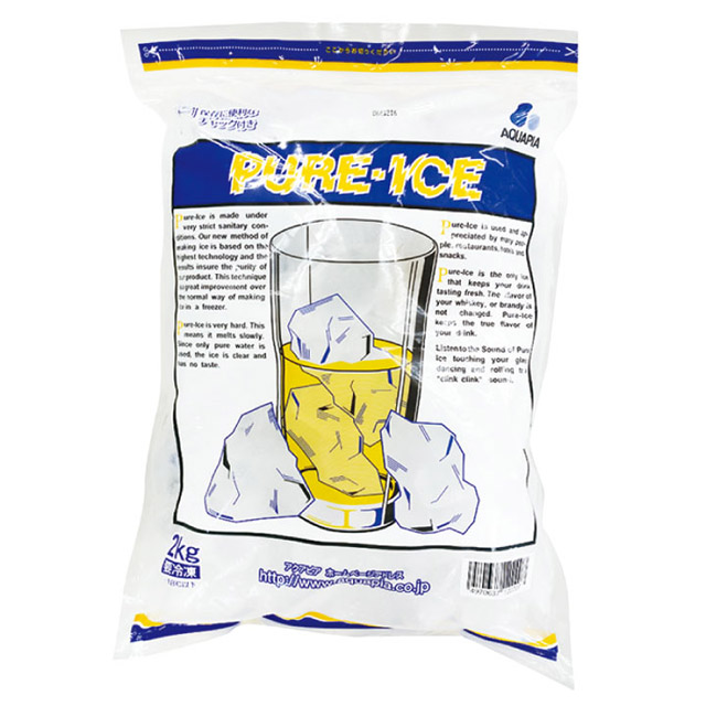 冷凍食品 業務用 ピュアーアイス 2kg (約80粒入)