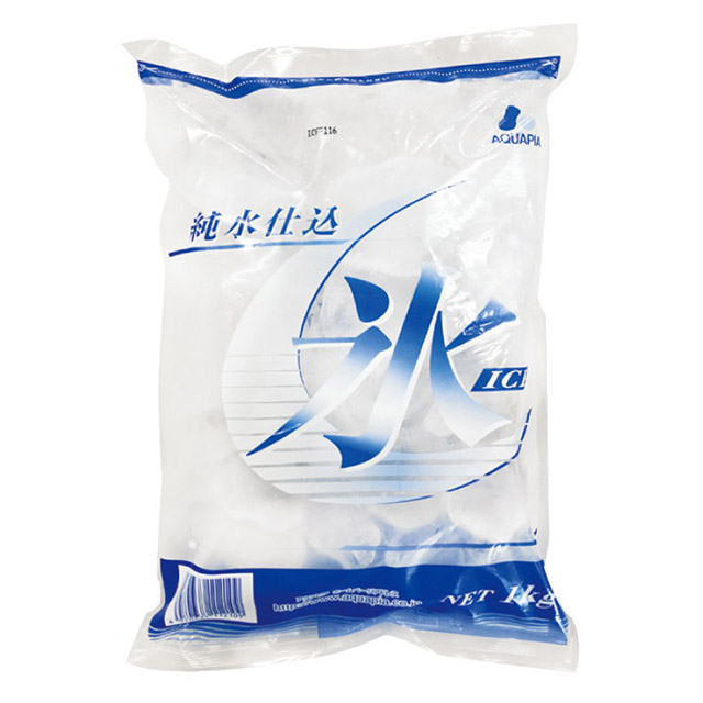 業務用 冷凍食品 アクアピア)純水仕込 氷 1kg(かちわり氷)