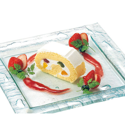 【販売終了】テーブルマーク)フリーカットケーキ グランロール(フルーツ)650g【季節限定9月～2月】