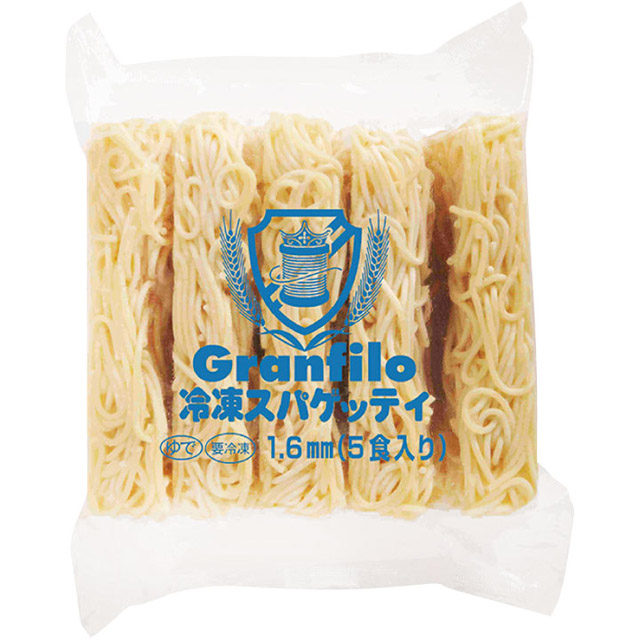 【販売終了】モンテ物産)グランフィーロ冷凍スパゲッティ 1.6mm 220g×5入