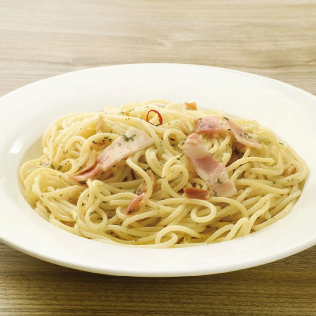 【商品番号 580714 に変更となりました】日本製粉)レンジ用ペペロンチーノスパゲッティ1食300g