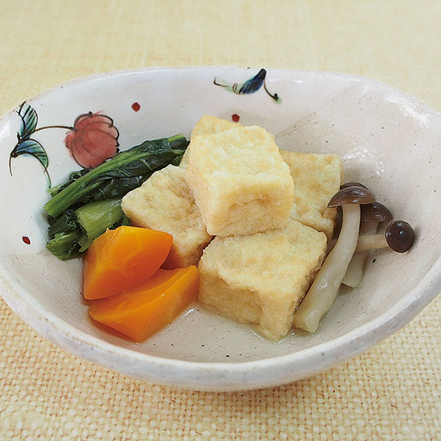 羽二重豆腐)冷凍絹厚揚げ10　1kg　