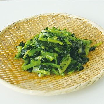 【販売終了】小松菜カット　IQF　1.5kg