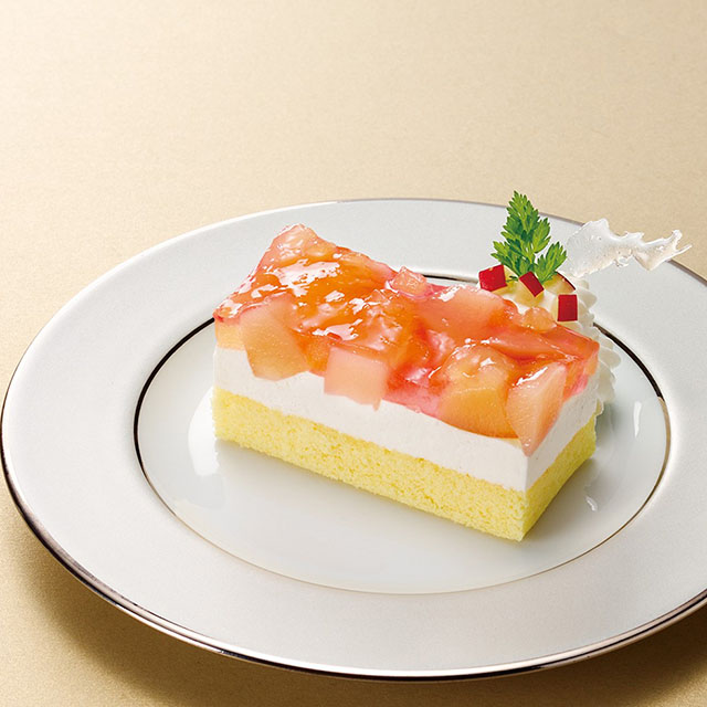 味の素冷凍)フリーカットケーキ アップル＆ピーチ 480ｇ【旧商品 570215 からの切り替え】