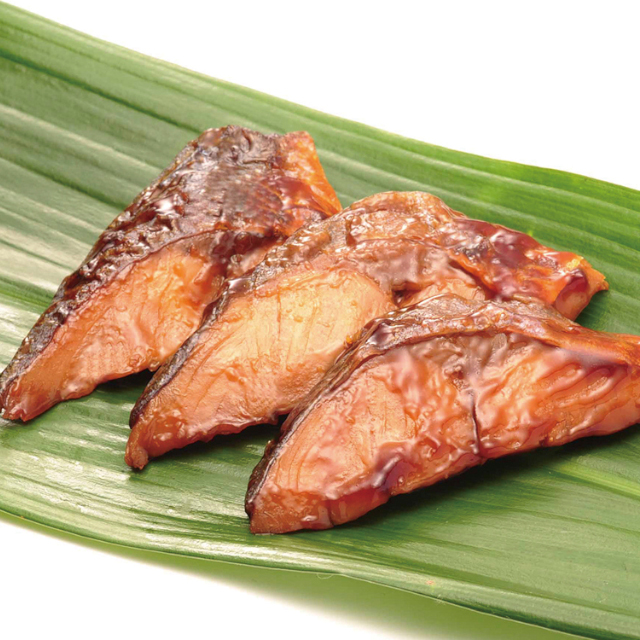 オカフーズ)ブリ照焼(骨取り)225g(10枚入)