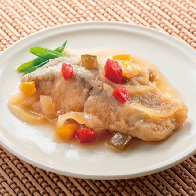 小野食品)やわらか煮魚アジ南蛮漬300g(5切入)【新商品】