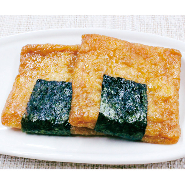 オーケー食品工業)味付け餅いなり500g(10個入)【新商品】