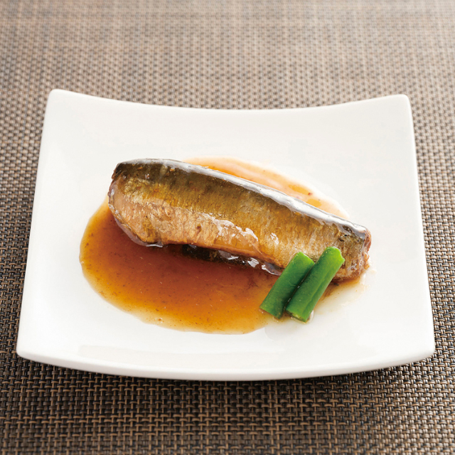 小野食品)やわらか煮魚イワシ山椒煮L300g(5切入)【新商品】