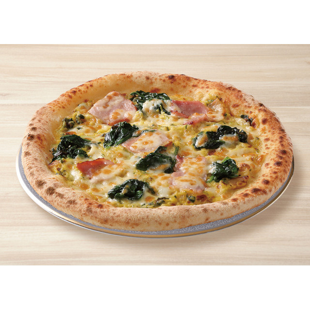 ナポリの窯)NAPORIPIZZAFROZENベーコンとほうれん草のキッシュクリーム260g(1枚)【新商品】