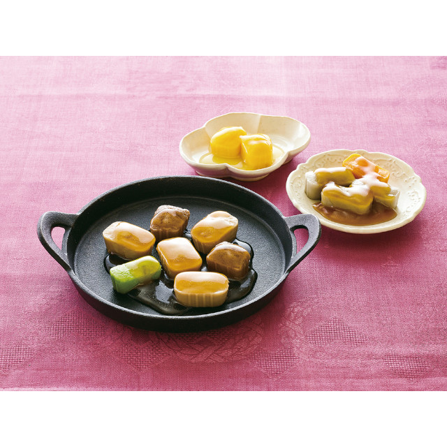 【介護】マルハニチロ)やさしいおかずセット昼・夜のムース食すき焼きA1食165g【新商品】