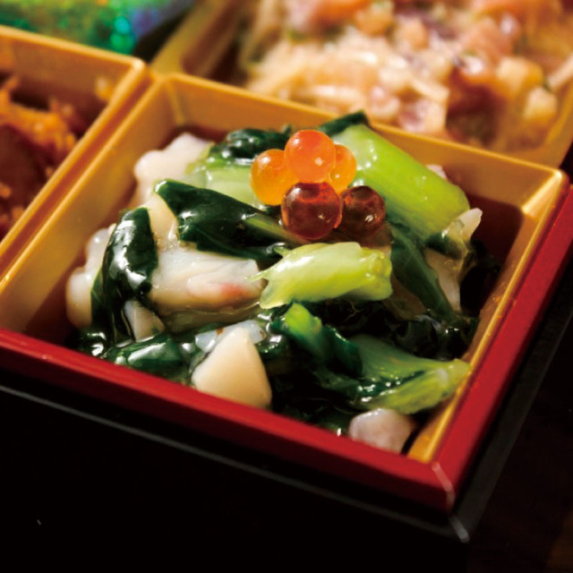 サンキ商会)シマダコ青菜和え500g【新商品】