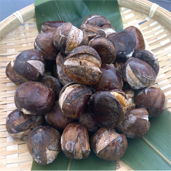 焼き栗1kg(約90～100粒入)【季節限定9月-11月】【新商品】