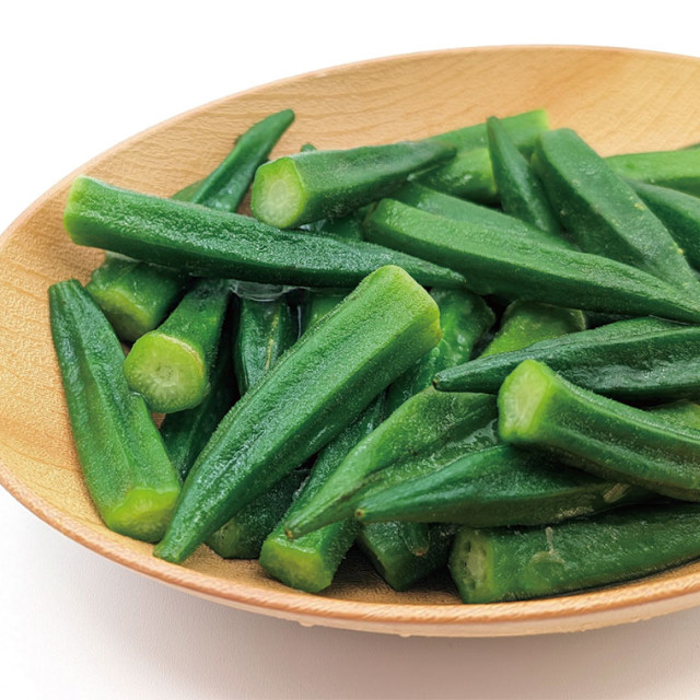 ユニフーズ)自然解凍OK オクラホール 500g【旧商品 581055 からの切り替え】