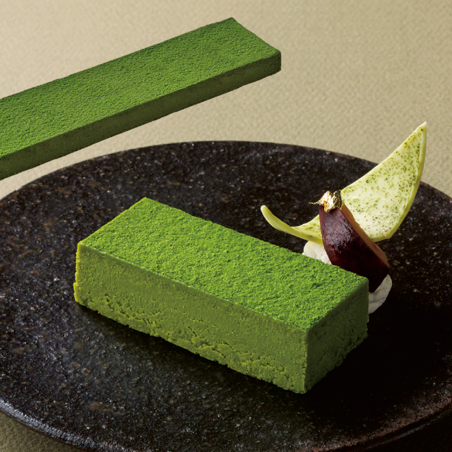 味の素冷凍食品)フリーカットケーキ抹茶テリーヌ(宇治抹茶使用)485g(カットなし)【新商品】