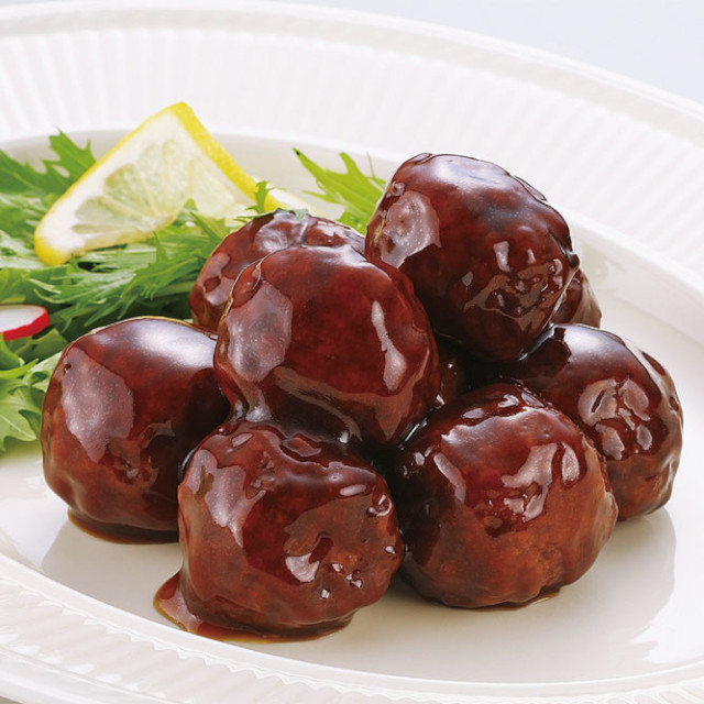 ケイエス冷凍食品)国産肉使用 ジャンボ肉だんご 870g(固形量580g)【旧商品 530998 からの切り替え】