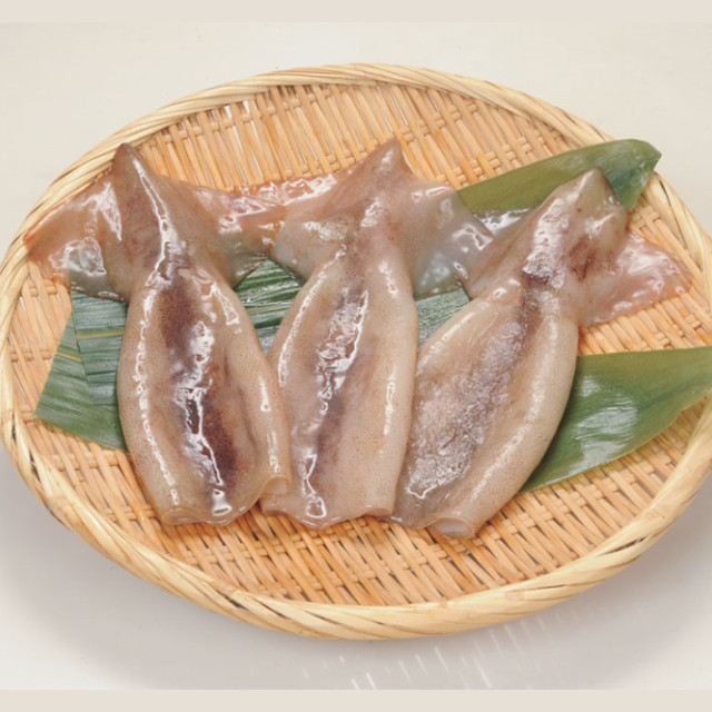 三印 三浦水産)マツイカ つぼ抜き (Lサイズ) 750g(5尾入)【旧商品 581210 からの切り替え】