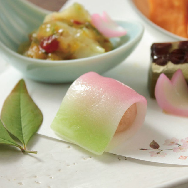 富士製菓)落とし文［春の三色］210g(15個)【季節限定2月-4月】【新商品】