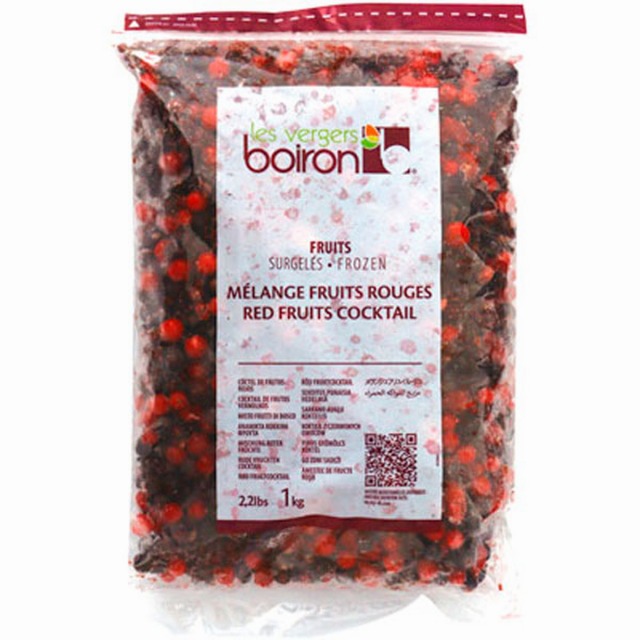 ボワロン冷凍ホールメランジュフリュイルージュ1kg【新商品】