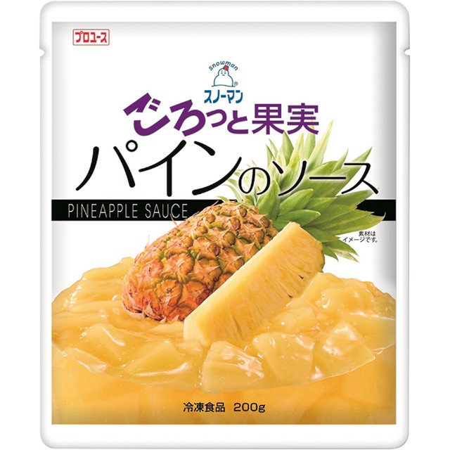 ＱＰスノーマン)ごろっと果実パインのソース200g【季節限定4月-8月】【新商品】