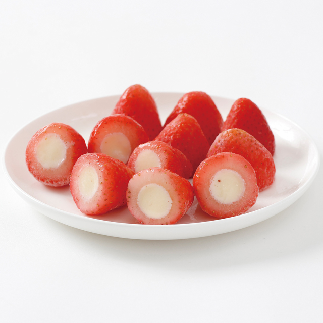 Lisse)れんにゅう入りいちご 業務用 1袋(45個入)【旧商品 511135 からの切り替え】