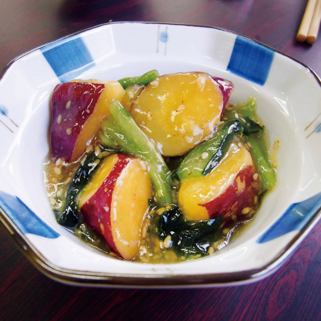 ヤマダイ食品)【A】さつま芋と小松菜のほっくり和風生姜あん800g【季節限定9月-11月】【新商品】