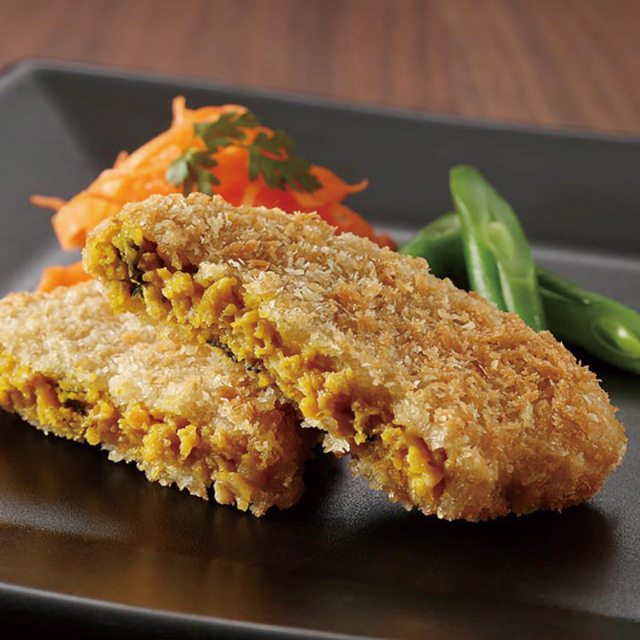 ヤヨイサンフーズ)国産カボチャひき肉フライ60(鉄・Ca) 600g【旧商品 571015 からの切り替え】