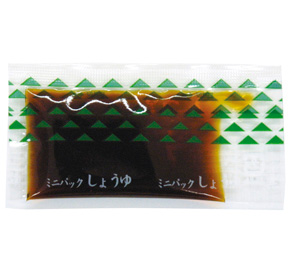 【販売終了】ミニパック醤油大7ml 300個×6入(ケース販売)