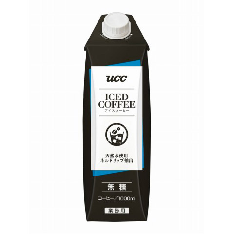 【商品番号 660190 に変更となりました】UCC)アイスコーヒー無糖 1L
