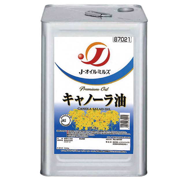 J-オイル)Jキャノーラ油 16．5kg【値下げしました】