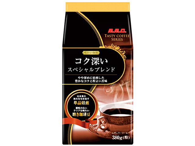 【販売終了】三本) 味わいコーヒーこく深いスペシャルブレンド 380g【旧商品 650121 からの切り替え】