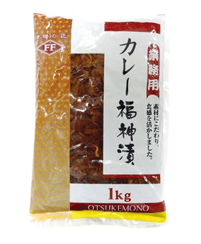 【販売終了】藤森食品)カレー福神漬 1kg