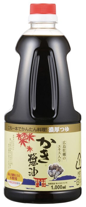 【販売終了】アサムラサキ)かき醤油　1000ml