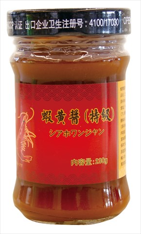 【販売終了】三明物産)蝦黄醤(特級)230g