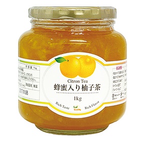 【販売終了】輸入)蜂蜜入り柚子茶 1kg