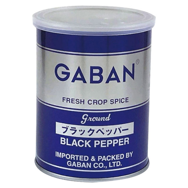ギャバン)ブラックペッパー(グラウンド) 210g缶