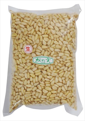 【販売終了】サンナッツ食品)松の実生 500g