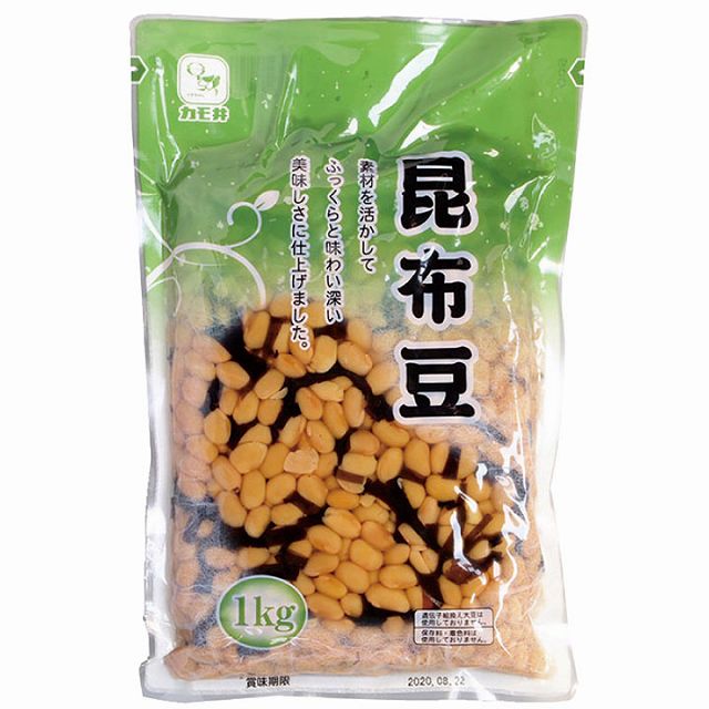 カモ井食品工業)昆布豆1kg【旧商品 650621 からの切り替え】