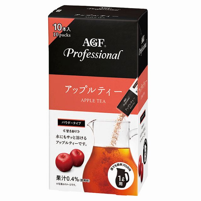 味の素AGF)AGFプロフェッショナル アップルティー １L用13g×10本入【旧商品 651150 からの切り替え】