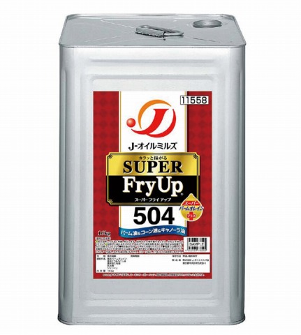 【販売終了】J-オイルミルズ)Jスーパーフライアップ504　缶16kg