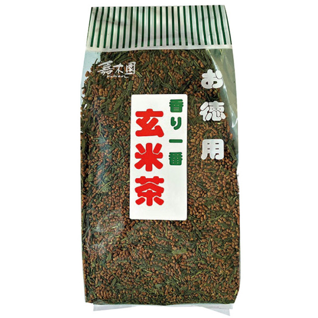 嘉木園)徳用玄米茶1kg【旧商品 630405 からの切り替え】