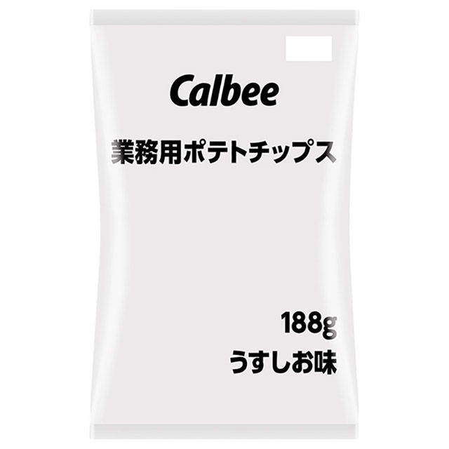 カルビー)業務用ポテトチップスうすしお味188g【旧商品 650658 からの切り替え】
