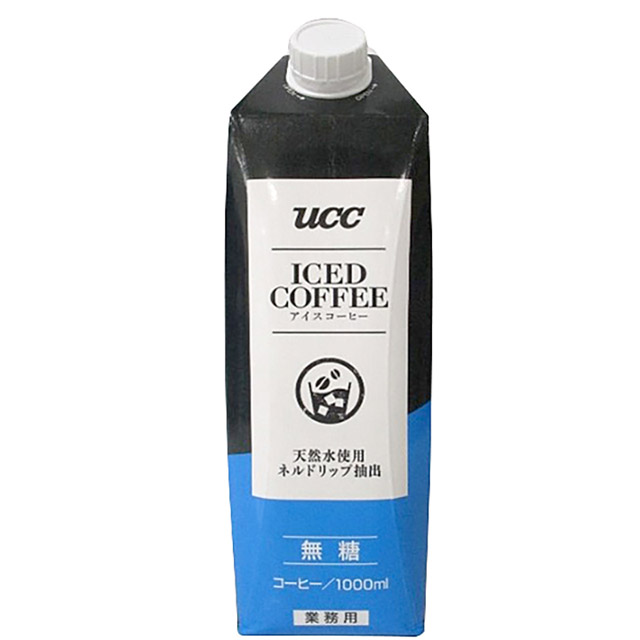 UCC)アイスコーヒー無糖1000ml【旧商品 620617 からの切り替え】